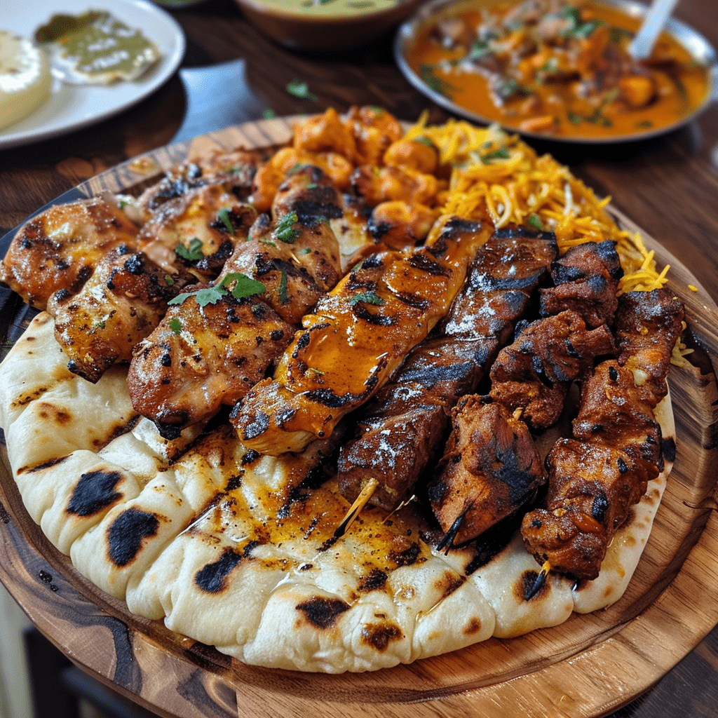 Le Naan Mix Grill avec sauce BBQ - FN (Avinash)-min